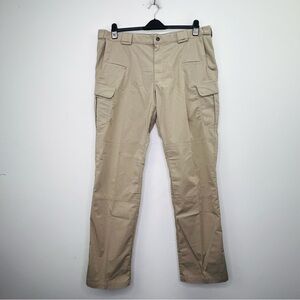 5.11 Tactical Men’s 40x34 Pants Tan Khaki Ripstop Cargo Utility Outdoor Workwear